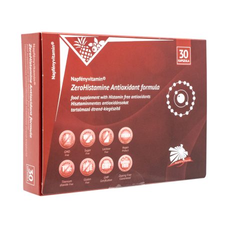 Napfényvitamin ZeroHistamine Antioxidáns formula 30 db