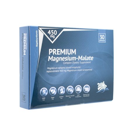 Napfényvitamin Prémium Magnézium-malát 450 mg kapszula - 30 db