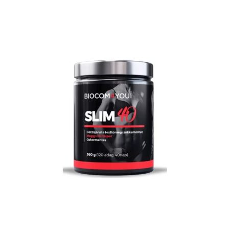 Biocom Slim 40 meggy ízű italpor 360 g